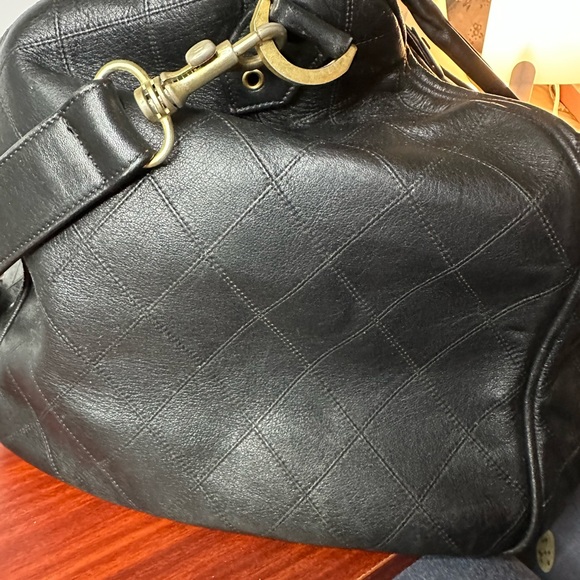 Chanel Vintage Diamond Stitch Boston Bag Quilted Lambskin travel bag - Picture 8 of 16